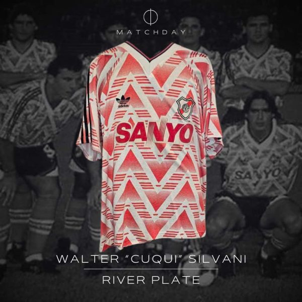 Walter Silvani – Match worn 2nd Half – River Plate vs Racing Club – Copa de Oro 1995