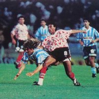 Walter Silvani – Match worn 2nd Half – River Plate vs Racing Club – Copa de Oro 1995 - Imagen 8