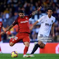 Ever Banega – Match worn – Valencia CF vs Sevilla FC – LaLiga  2018 - Imagen 20