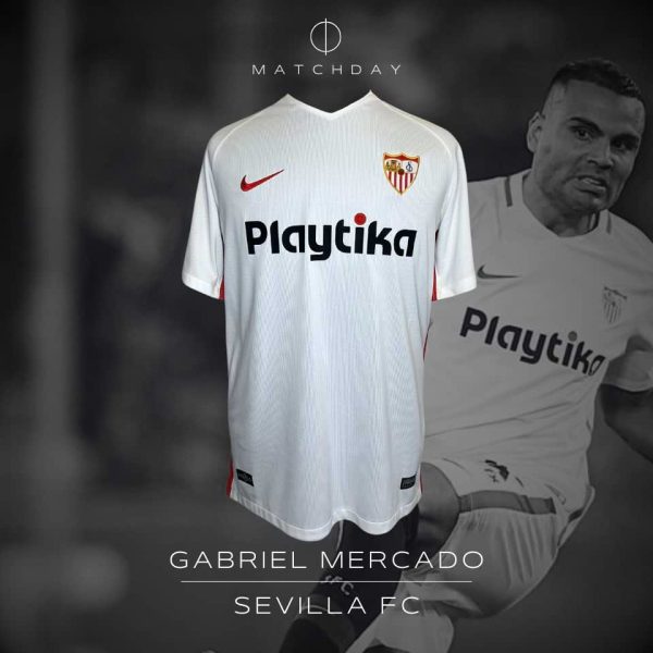 Gabriel Mercado – Match worn – Sevilla FC. vs Leganes – LaLiga 2019