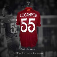 Lucas Ocampos – Match worn – Fenerbahce vs Sevilla FC – UEFA Europa Legue - Imagen 3