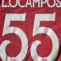 Lucas Ocampos – Match worn – Fenerbahce vs Sevilla FC – UEFA Europa Legue - Imagen 17