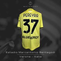 Roberto Pereyra – Match worn – Verona vs Udinese Calcio – Serie A - Imagen 5
