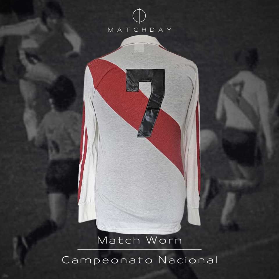 Alberto Bica – River Plate – Campeonate Nacional 1982/83 – Match Worn - Image 3