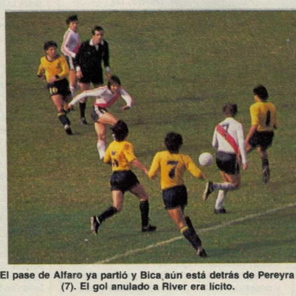 Alberto Bica – River Plate – Campeonate Nacional 1982/83 – Match Worn - Image 18