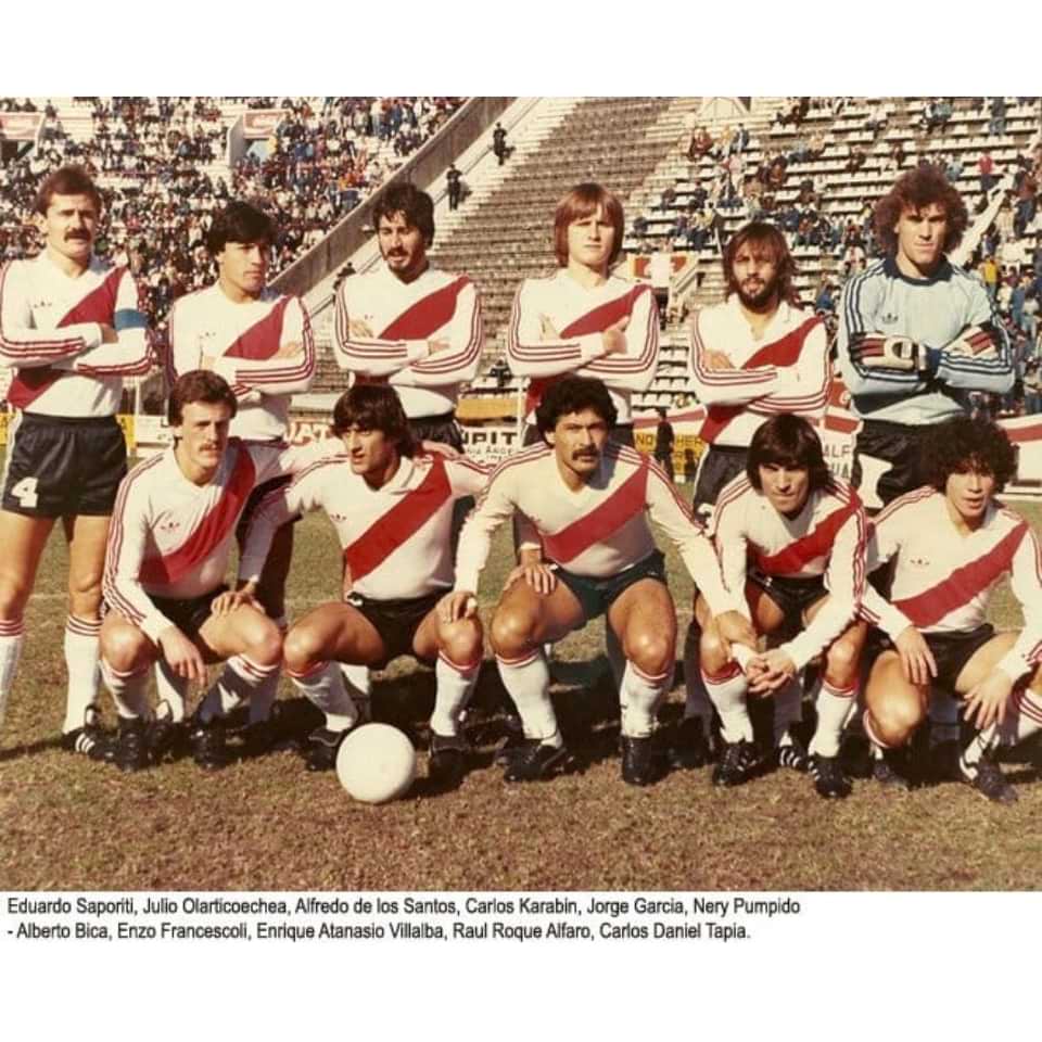 Alberto Bica – River Plate – Campeonate Nacional 1982/83 – Match Worn - Image 20