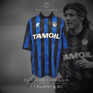 Claudio Caniggia - Atalanta - Sardegna Cup 1991 - Match Worn