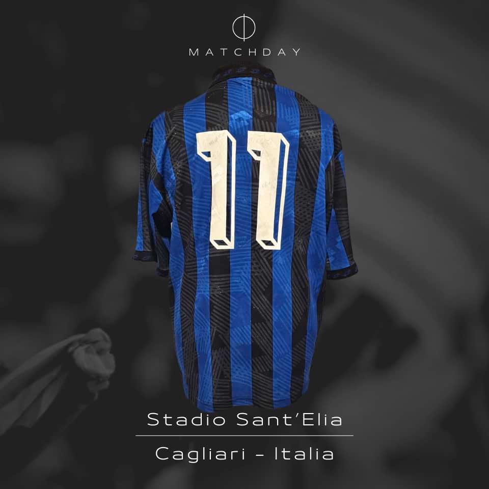 Claudio Caniggia – Atalanta – Sardegna Cup 1991 – Match Worn - Image 5