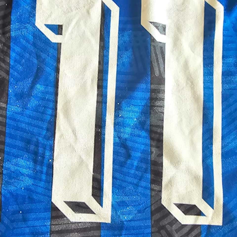 Claudio Caniggia – Atalanta – Sardegna Cup 1991 – Match Worn - Image 14