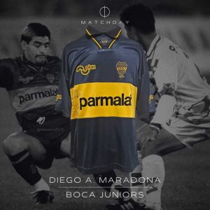 Diego Maradona - Friendly match vs Korea 1995 - SIGNED