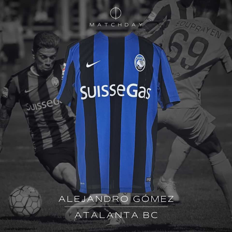 Alejandro “Papu” Gomez – Atalanta – Serie A 2015/16 – Match Worn