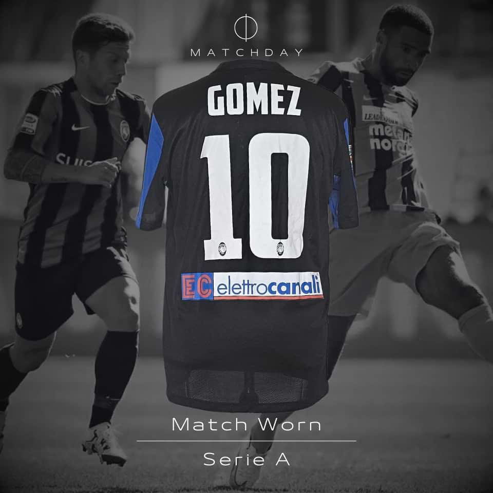 Alejandro “Papu” Gomez – Atalanta – Serie A 2015/16 – Match Worn - Imagen 3