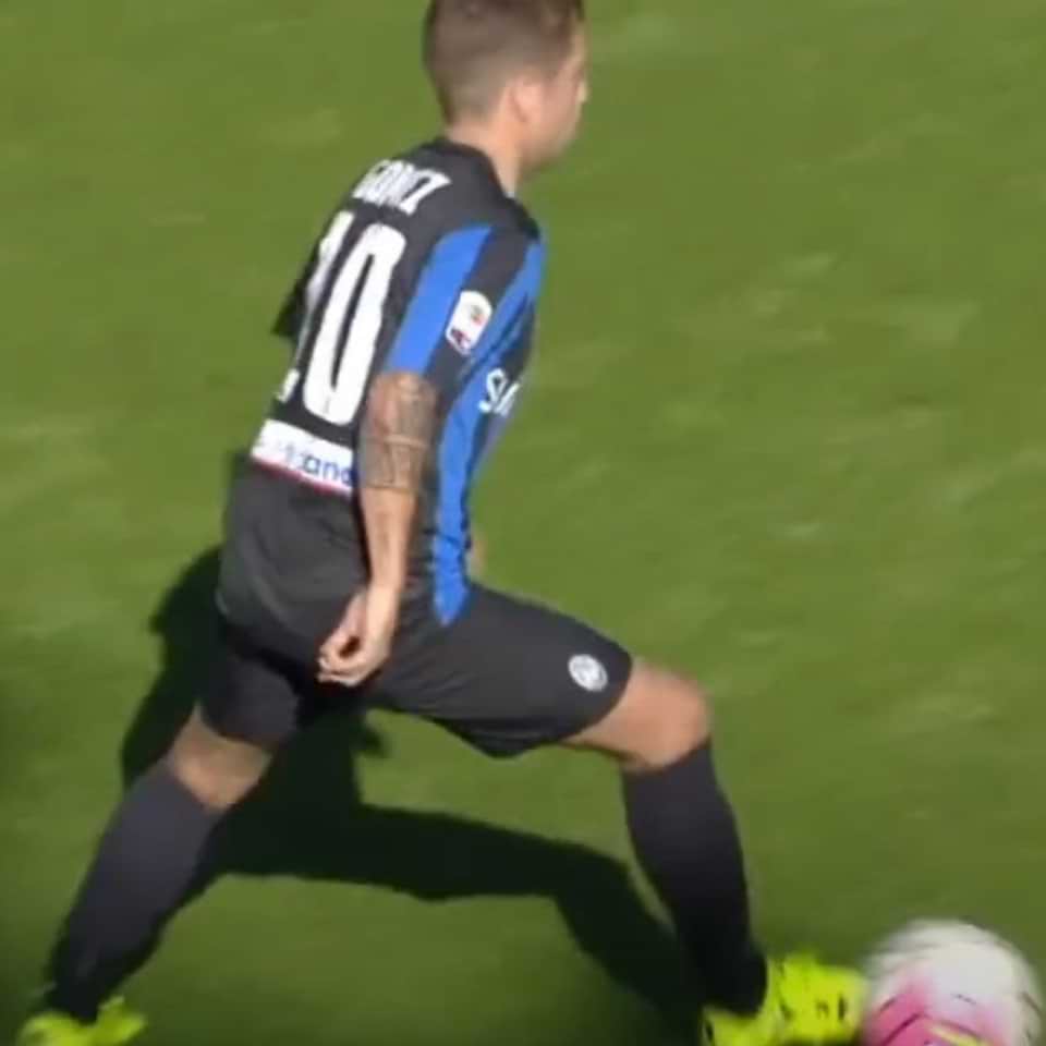 Alejandro “Papu” Gomez – Atalanta – Serie A 2015/16 – Match Worn - Imagen 21