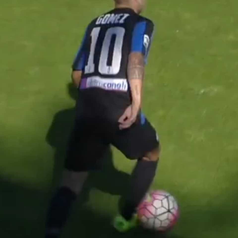 Alejandro “Papu” Gomez – Atalanta – Serie A 2015/16 – Match Worn - Imagen 22