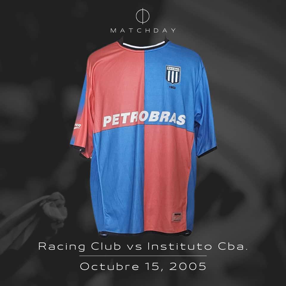 Raúl Estevez – Racing Club – Torneo Apertura 2005 – Match Worn - Image 4