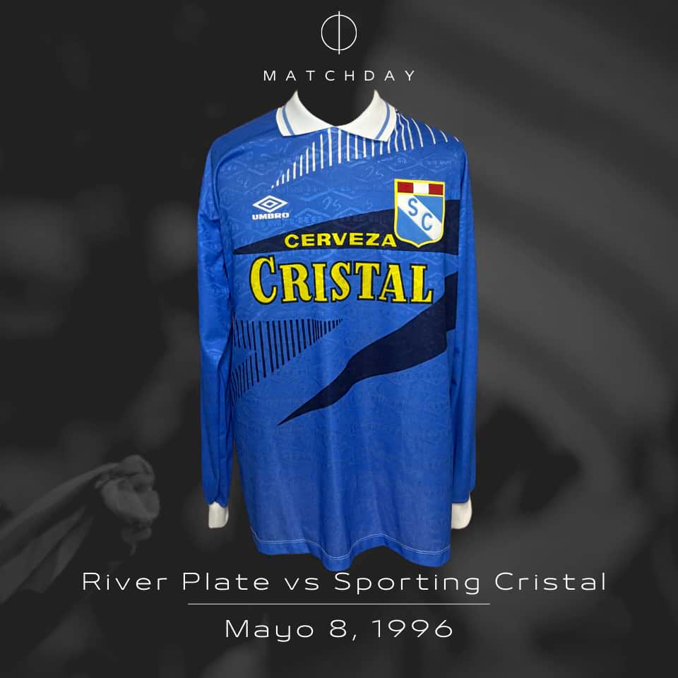 Alexis Ubillús – Sporting Cristal – Copa Libertadores 1996 – Match worn in bench - Imagen 4