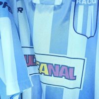Ruben Capria – Racing Club – Torneo Apertura 1995 – Match Worn - Imagen 6