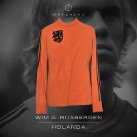 Wim Rijsbergen – Holanda – International match 1976/77 – Match Worn - Imagen 2