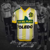 Franco Canever – Aldosivi – Campeonato Primera División 2015 – MATCH WORN - Image 2