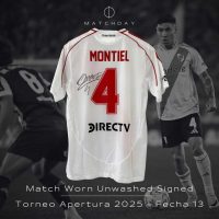 Gonzalo Montiel – River Plate – Torneo Apertura 2025 – MATCH WORN UNWASHED & SIGNED - Image 3