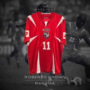 Roberto Brown - Selección Panamá 2008 - Match Issued