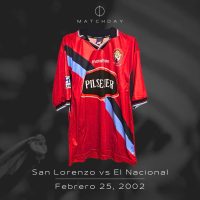 Juan Carlos Burbano – El Nacional 2002 – Match Worn - Image 4