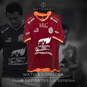 Matías Córdoba - Club Deportes la Serena - Torneo Clausura 2012 - Match Worn