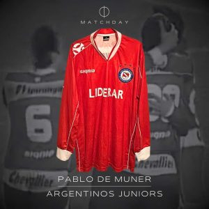 Pablo de Muner - Argentinos Juniors 2006 - Match Issued