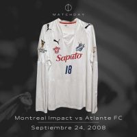 Leonardo Di Lorenzo – Montreal Impact – CONCACAF Champions League 2008 – Match Worn - Image 4