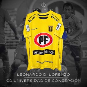 Leonardo Di Lorenzo - Universidad de Concepcion 2012 - Match Worn