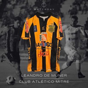 Leandro De Muner - Club Mitre 2018 - Match Worn
