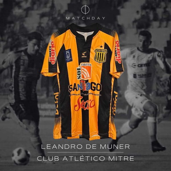 Leandro De Muner – Club Mitre 2018 – Match Worn