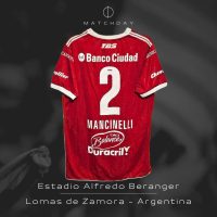 Federico Mancinelli – Huracán – SAF 2018 – Match Worn in bench - Imagen 5