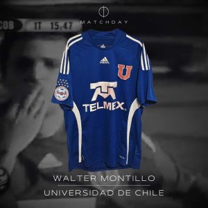 Walter Montillo - Universidad de Chile 2008 - Match Worn
