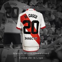 Milton Casco – River Plate – Copa de La Liga 2024 – MATCH WORN UNWASHED JERSEY - Image 3