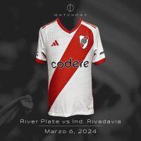 Milton Casco – River Plate – Copa de La Liga 2024 – MATCH WORN UNWASHED JERSEY - Image 4