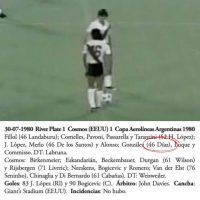 Ramón Díaz – River Plate – Friendly match 1980 – MATCH WORN JERSEY - Image 9