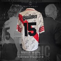 Leonel Gancedo – River Plate – Clausura 1997 – MATCH WORN JERSEY - Image 3