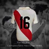 Roberto Gordon – River Plate – Campeonato Nacional 1980 – MATCH WORN JERSEY - Image 3