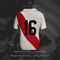 Roberto Gordon – River Plate – Campeonato Nacional 1980 – MATCH WORN JERSEY - Image 5