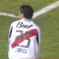 Victor Zapata – River Plate – Copa Libertadores 2005 – MATCH WORN JERSEY - Image 9