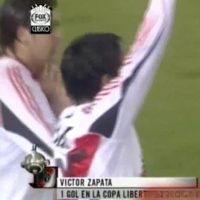 Victor Zapata – River Plate – Copa Libertadores 2005 – MATCH WORN JERSEY - Image 11
