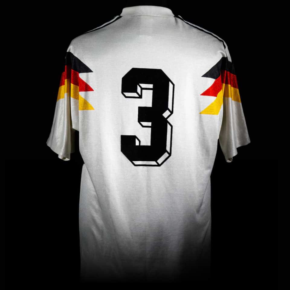 Camiseta titular seleccion Alemania – Andreas Brehme #3 – Mundial Italia 1990 - Image 15