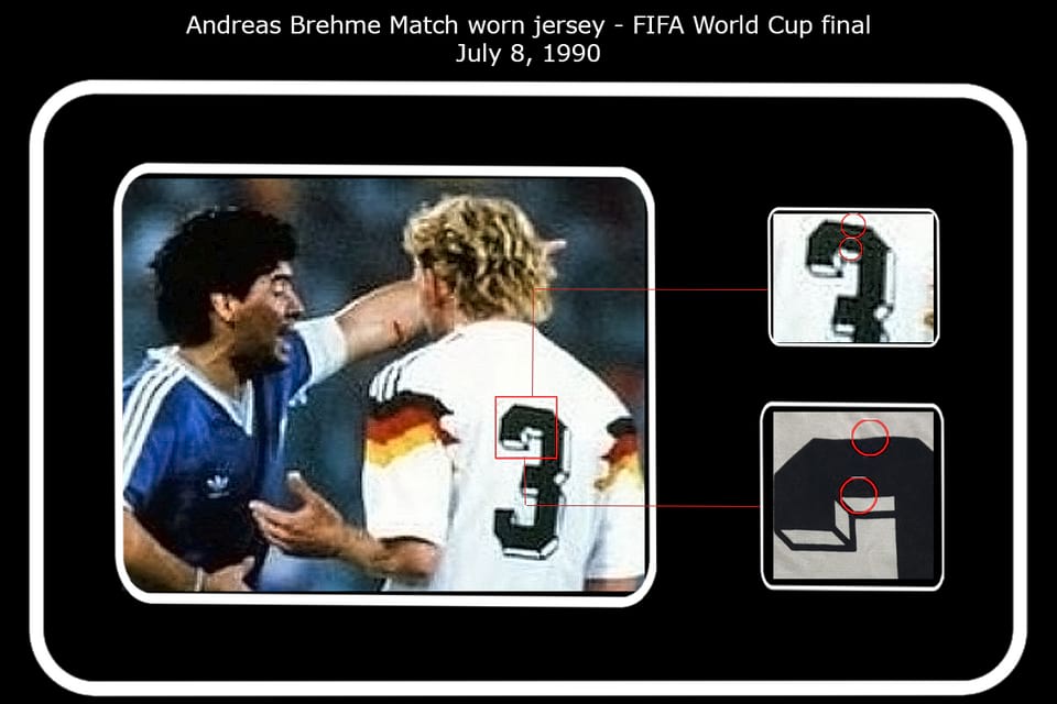 Camiseta titular seleccion Alemania – Andreas Brehme #3 – Mundial Italia 1990 - Image 18