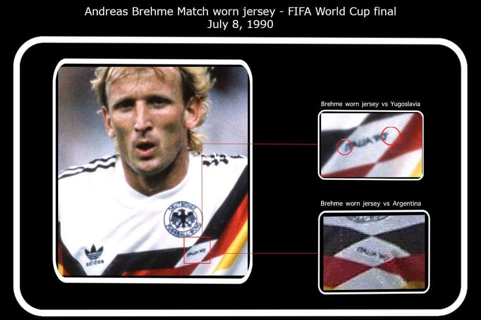 Camiseta titular seleccion Alemania – Andreas Brehme #3 – Mundial Italia 1990 - Image 19