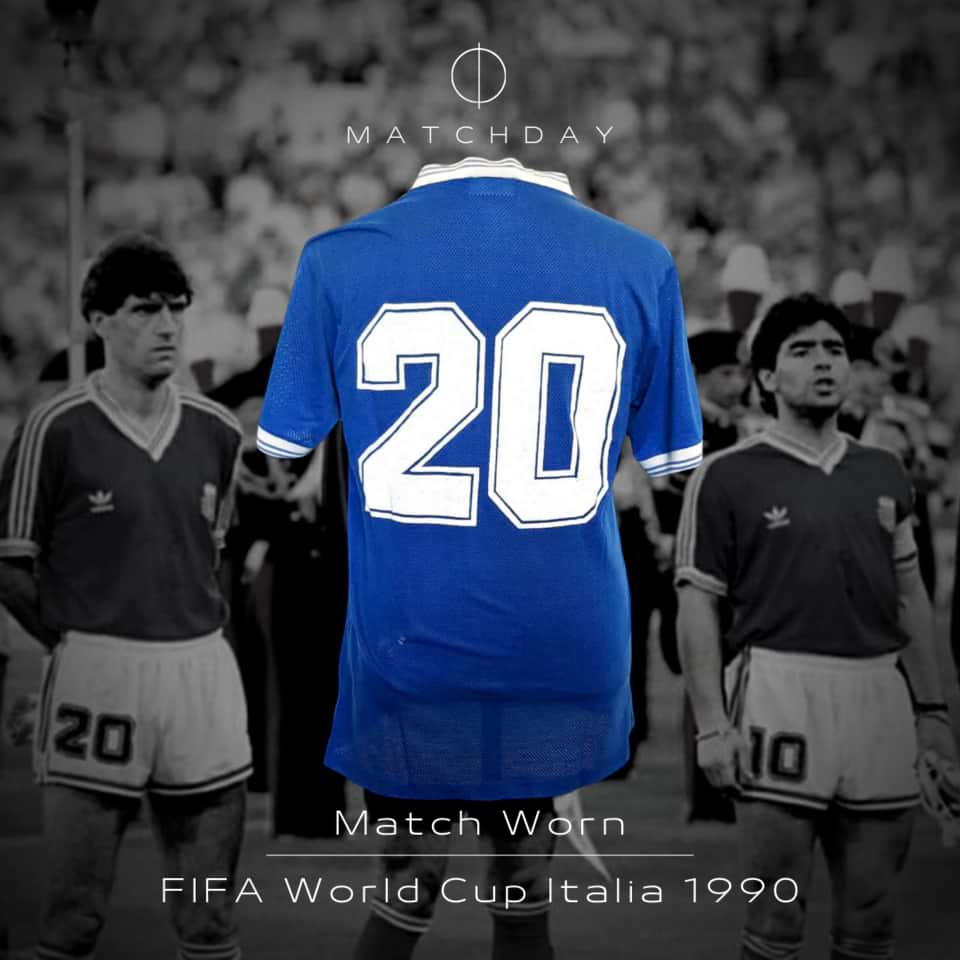 Camiseta suplente selección Argentina Juan Simón #20 – Mundial Italia 1990 - Image 2