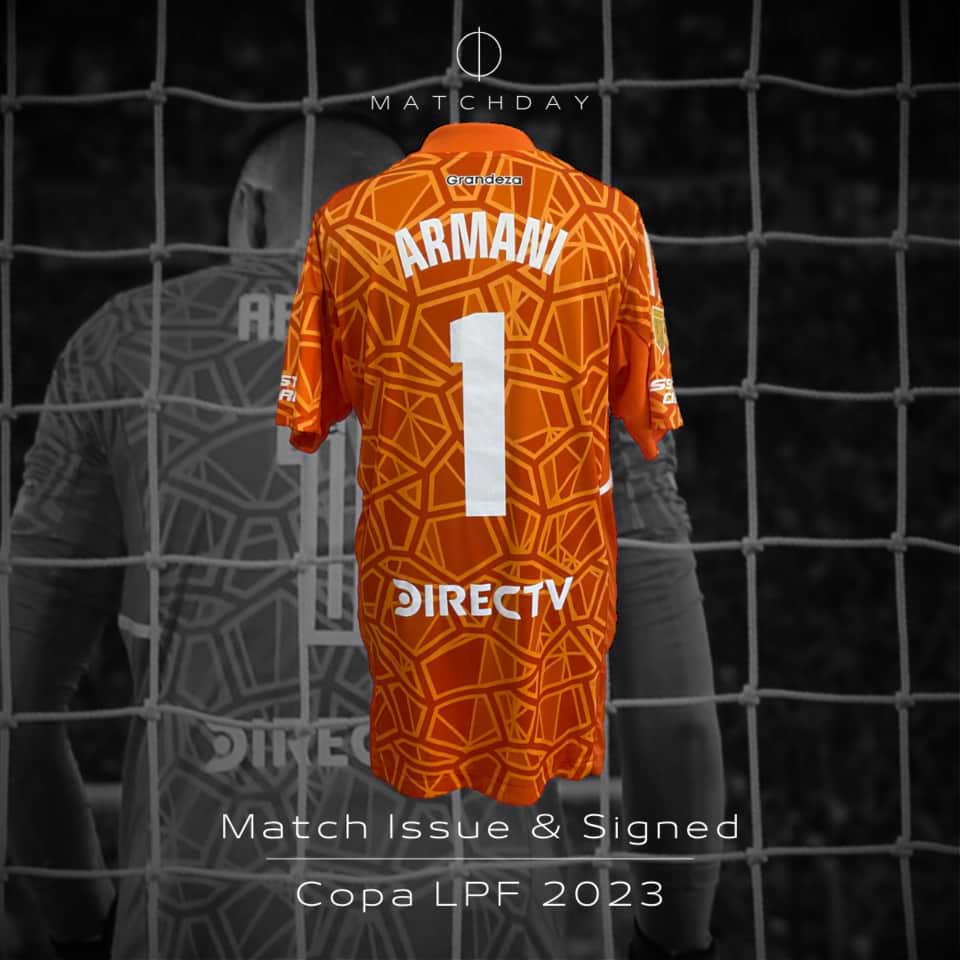 Franco Armani match issue jersey + Short – Copa LFP 2023 - Image 3