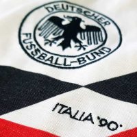 Camiseta titular seleccion Alemania – Andreas Brehme #3 – Mundial Italia 1990 - Imagen 5