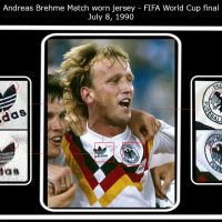Camiseta titular seleccion Alemania – Andreas Brehme #3 – Mundial Italia 1990 - Imagen 17