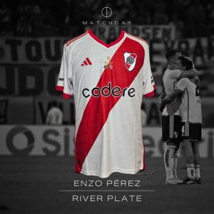 Enzo Perez match issue jersey - Trofeo de Campeones 2023